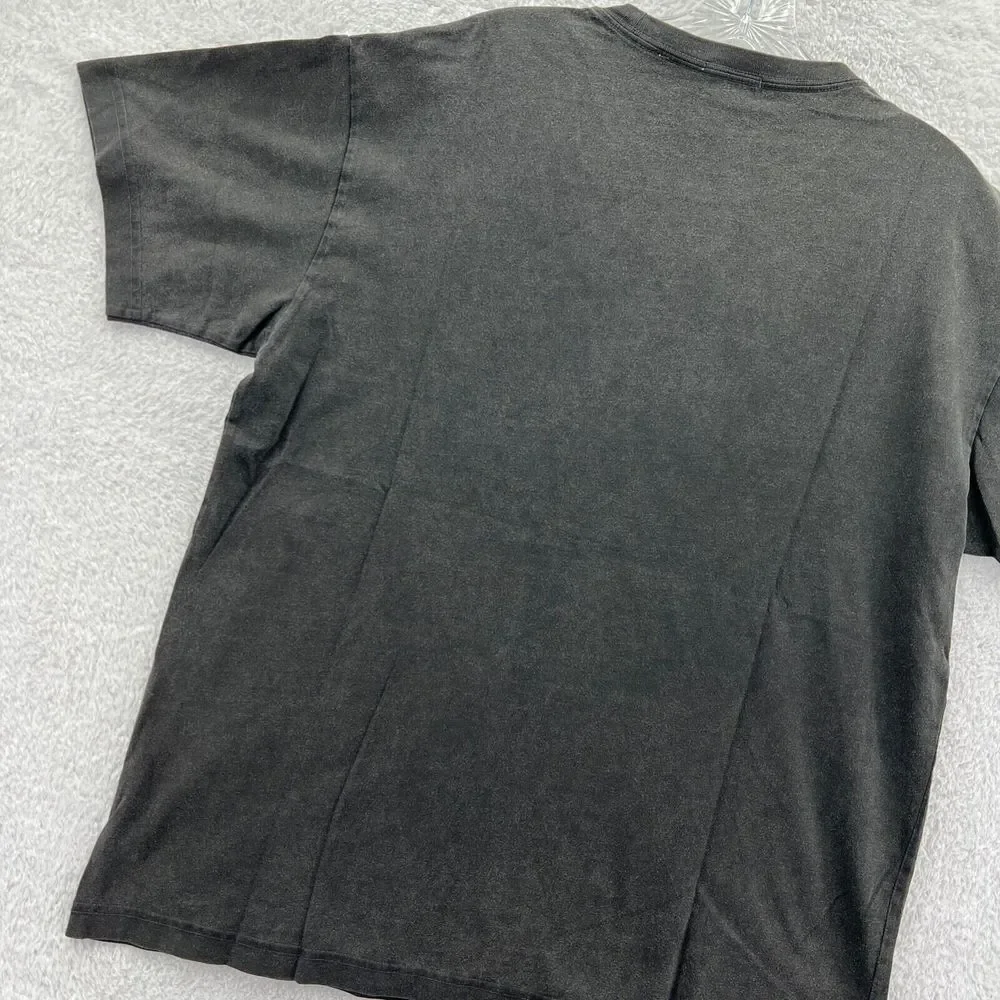 Kith and Kin Jacobean Shirt Mens Medium Black Short Sleeve Vintage Tee *A49 New - Picture 11 of 12
